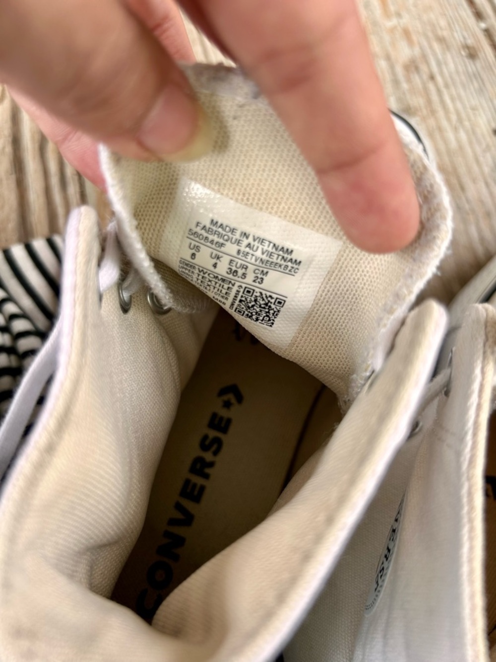 Converse ALL STAR Chuck Taylor High-Top Platform Sneakers - Picture 6 of 7
